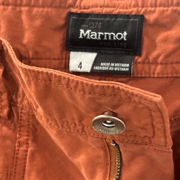 Marmot "Ginny" Hiking Shorts - Copper/Rust Size 4 - Picture 7 of 10